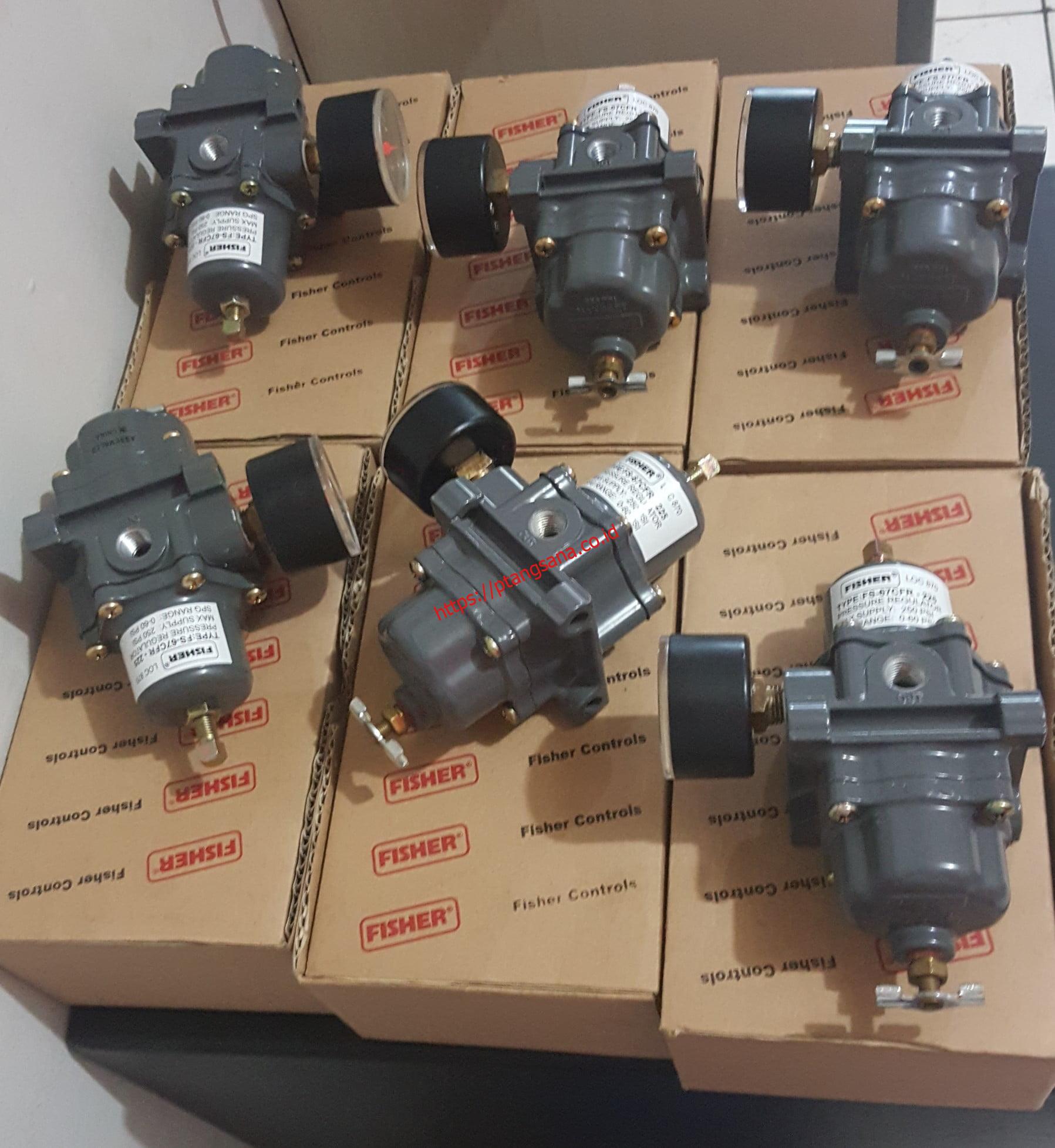Fisher 67CFR Regulator and 67CFSR