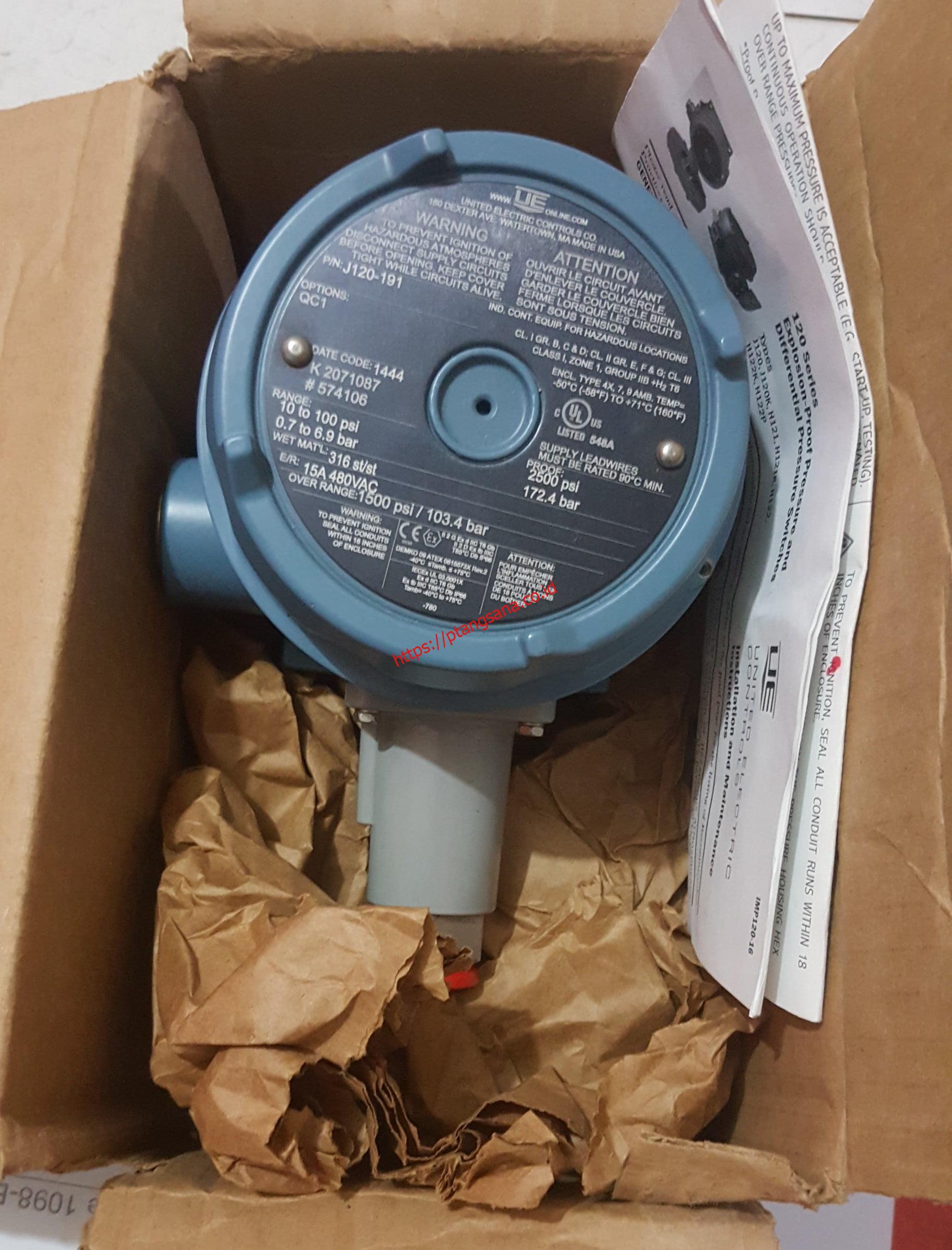 United Electric (UE) Pressure Switch